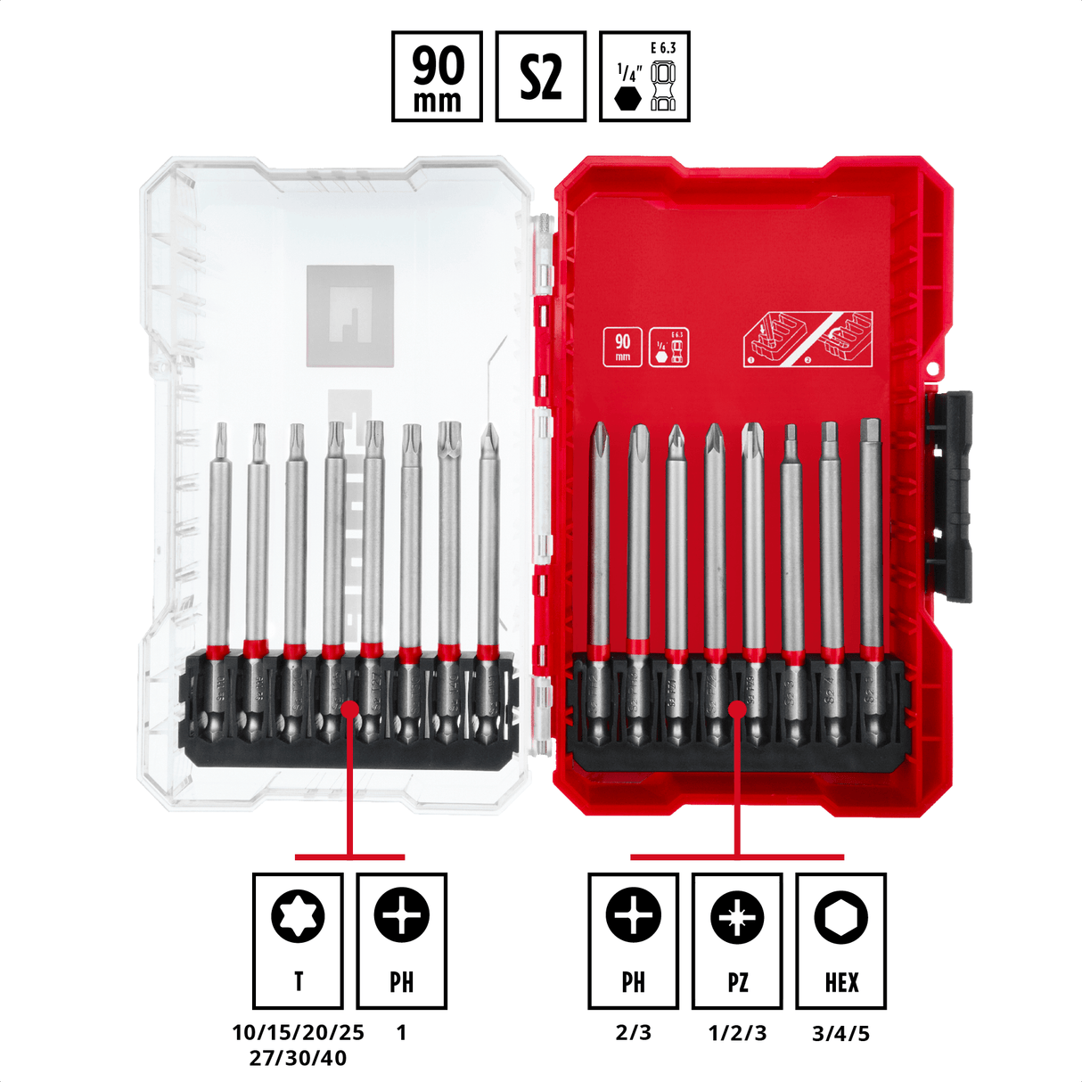 Einhell K - BIT - SETS M - CASE Bit Set 16pc LS Einhell - scule electrice si unelte profesionale - BricoMart