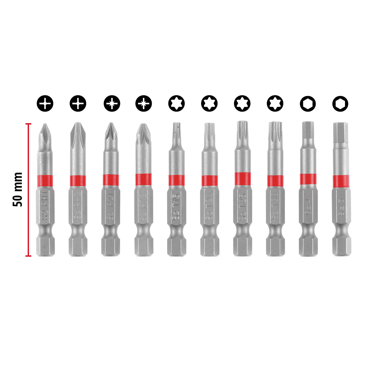Einhell K - BIT - SETS Snap Hook Bit Set 10pcs Einhell - scule electrice si unelte profesionale - BricoMart