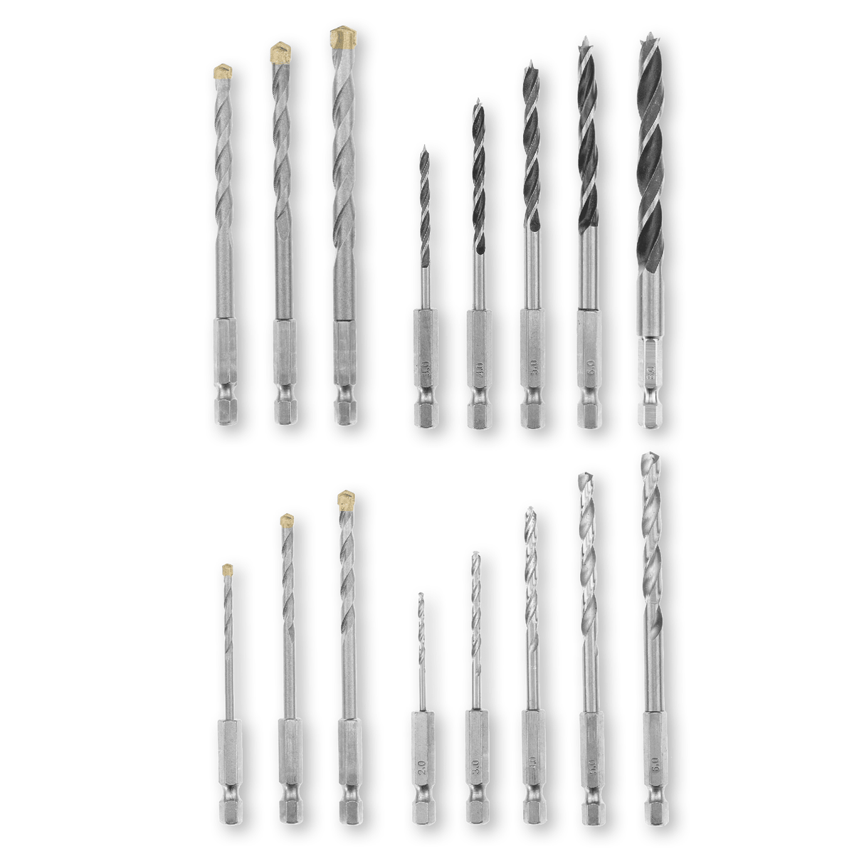 Einhell K - DRIL - SET M - CASE Drillbit Set 16pc LS Einhell - scule electrice si unelte profesionale - BricoMart