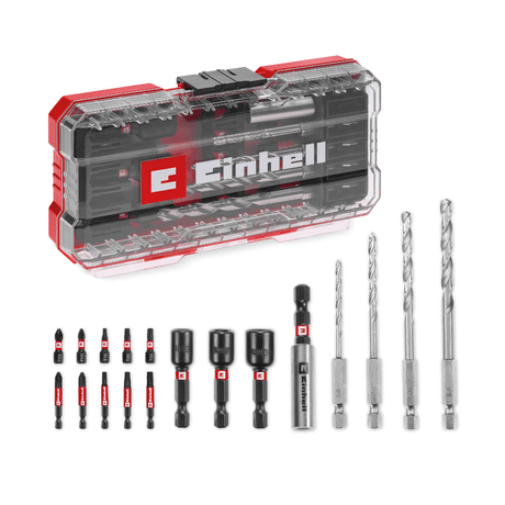 Einhell K - DRIL - SET S - CASE Box Set 18pcs LS Einhell - scule electrice si unelte profesionale - BricoMart