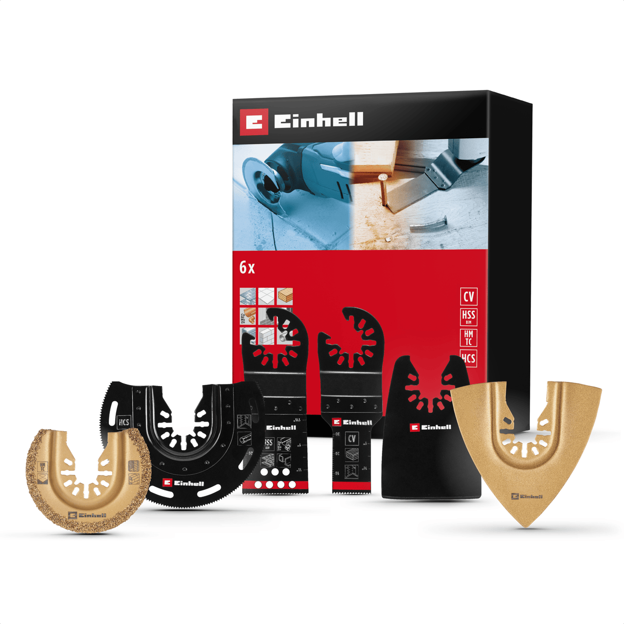 Einhell K - OMTACCES Multi - Tool - Set 6 - pcs Einhell - scule electrice si unelte profesionale - BricoMart