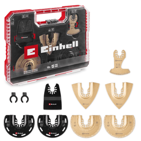 Einhell K - OMTACCES XLPLUS - CASE Multitools 10pcs Einhell - scule electrice si unelte profesionale - BricoMart