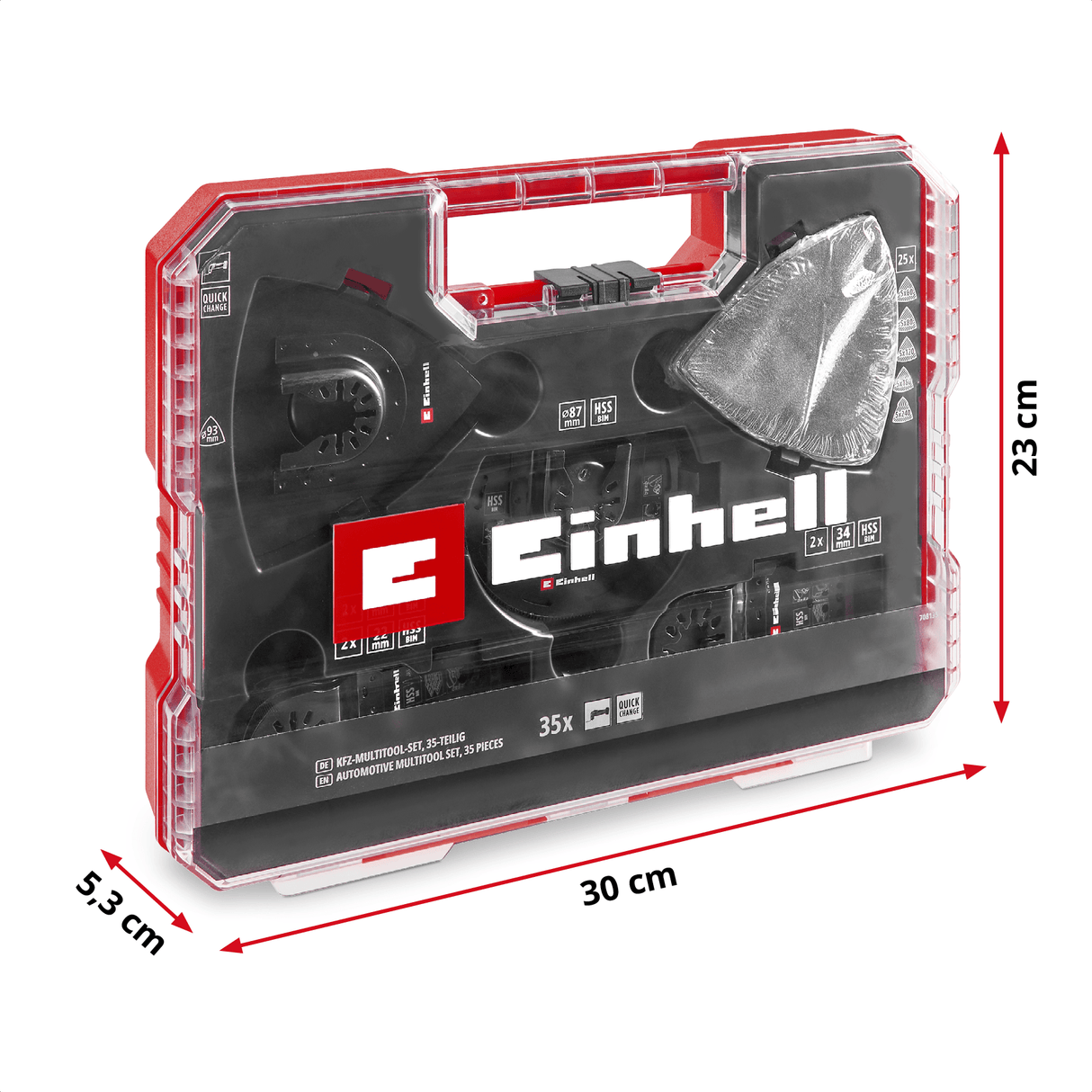 Einhell K - OMTACCES XLPLUS - CASE OMT 35tlg. Metal Einhell - scule electrice si unelte profesionale - BricoMart
