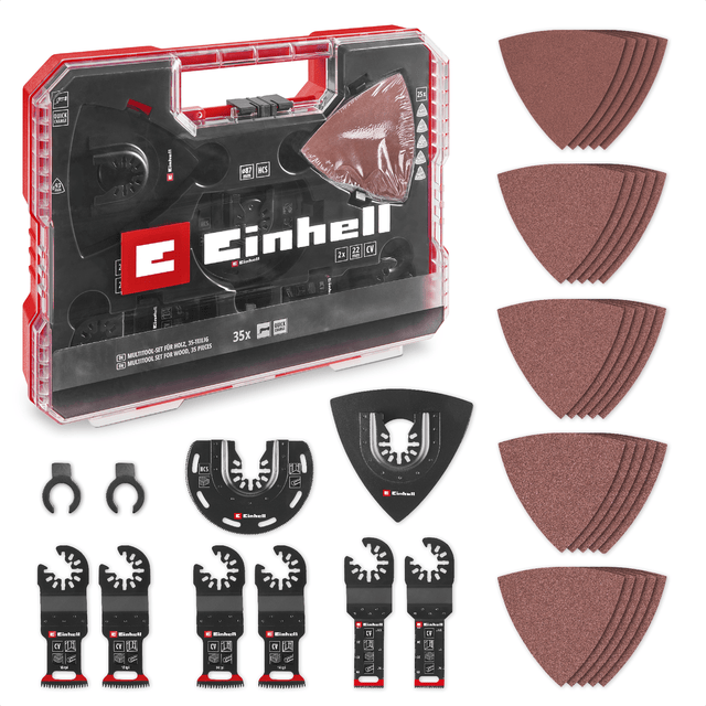 Einhell K - OMTACCES XLPLUS - CASE OMT 35tlg. Wood Einhell - scule electrice si unelte profesionale - BricoMart