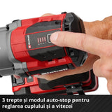 Einhell Professional Cheia de impact TP-CW 18/750-C Li BL-Solo PXC, 18 V, cuplu de 750 Nm, functie de oprire automata, motor fara perii, prindere patrata externa, fara baterie inclusa - imagine 9