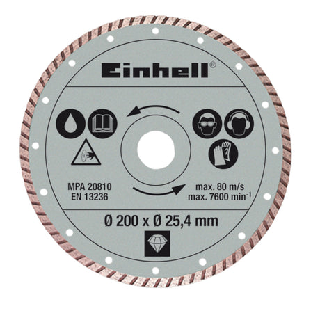 Einhell PT - Z - 70 Dia. - Trennsch. 200x25,4mm tur. Einhell - scule electrice si unelte profesionale - BricoMart