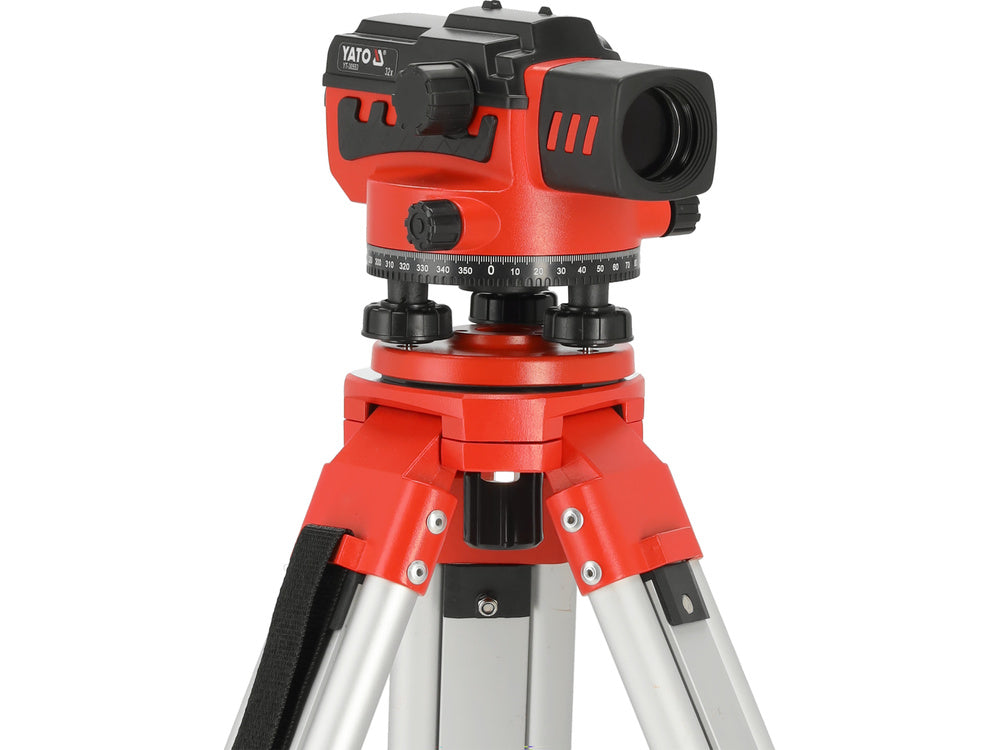 OPTIKAI SZINTMÉRŐ 32X + ÁLLVÁNY + ÁLLVÁNY YATO YT-30553, 100 M 