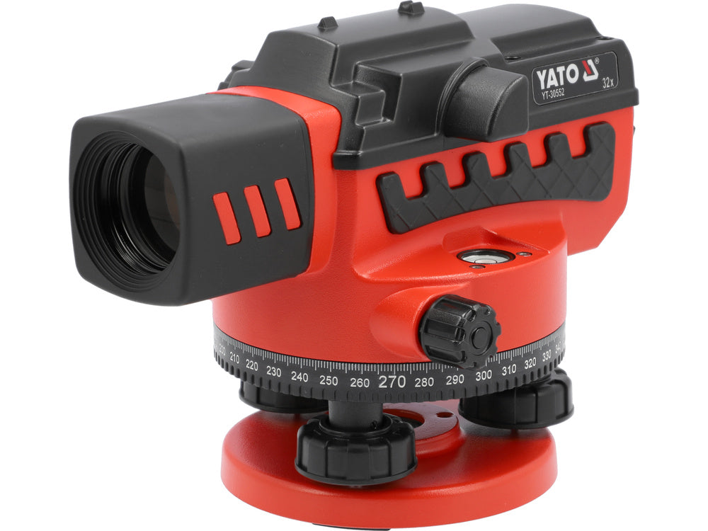 OPTIKAI SZINTMÉRŐ 32X + ÁLLVÁNY + ÁLLVÁNY YATO YT-30553, 100 M 