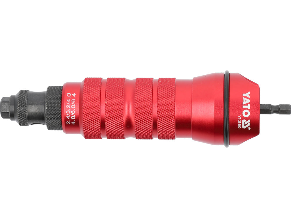 YATO YT-36190 VAKSZEGECS ADAPTER, 1/4" (6,3 mm) 