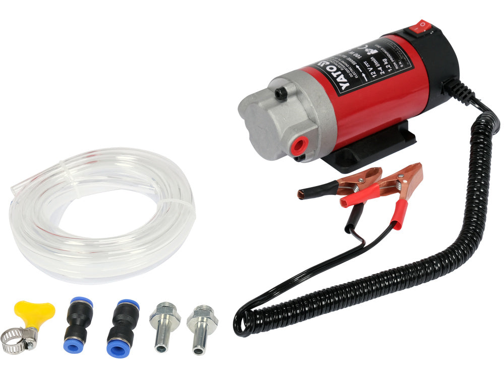Elektromos olajpumpa 100 W Yato YT-07140, 12V, 2-4 l/perc, 100 W 