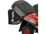 TRACTOR PENTRU TUNS IARBA PE BENZINA YATO YT-85550 , 76CM , 432CC , 170 l , 8.8 kW , 11.97 KM