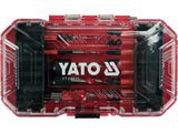 YATO YT-04615 ÜTVEFŰRŐ KÉSZLET, 18 RÉSZES, rozsdamentes acél, hatszögletű 