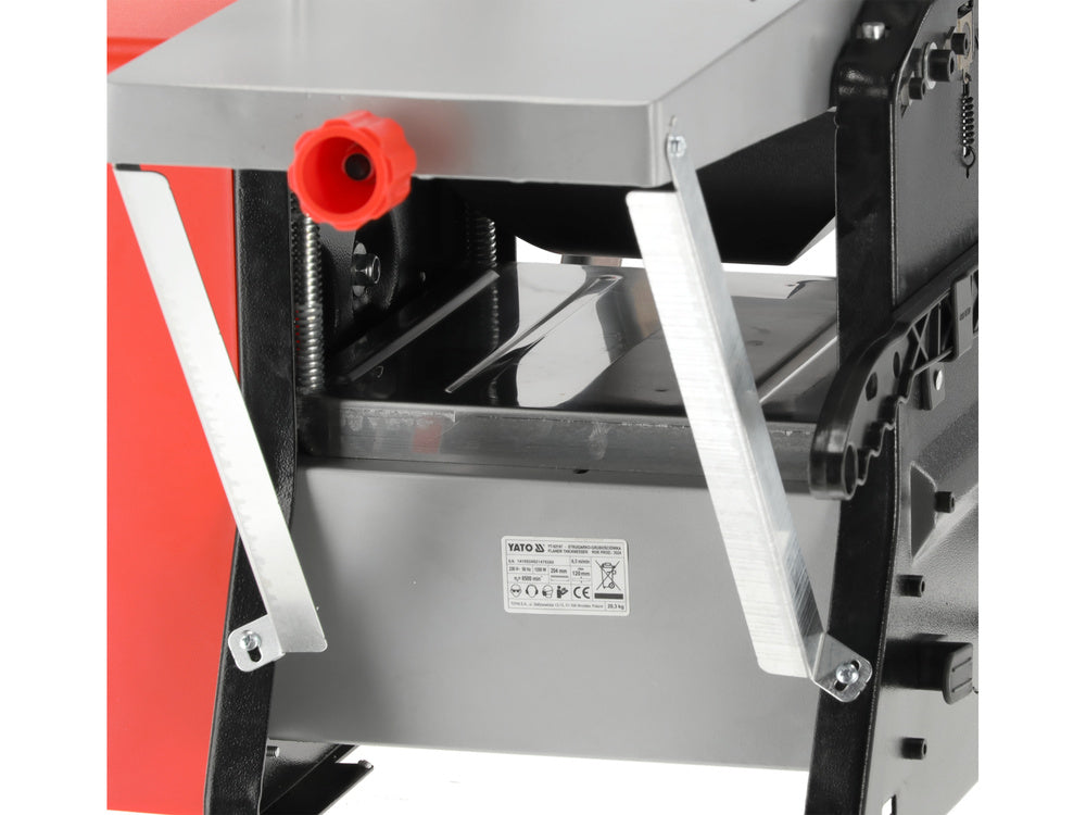 Maşină de rindeluit şi degroşat YATO YT-82147  1250W , 120M X 204MM ,8500 min , 6,3 m/min