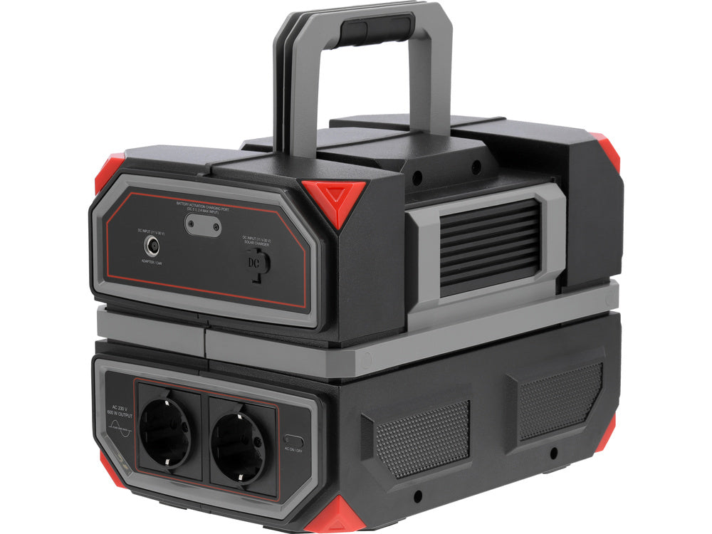 HORDOZHATÓ TÖLTŐÁLLOMÁS YATO YT-83091, 600W, 504WH, 230V, USB-C PD, 20000 mAh 
