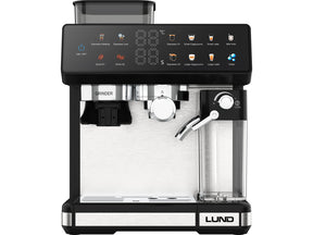 Espressor LUND 68501, spumat lapte si rasnita 1350 W