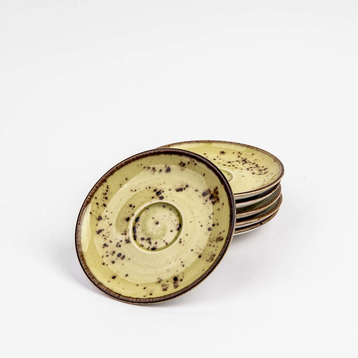 Farfurie Cappuccino Olive 160 mm Fine Dine