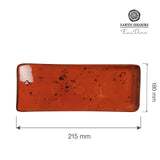 Farfurie de servire Dahlia, 215x180 mm Fine Dine