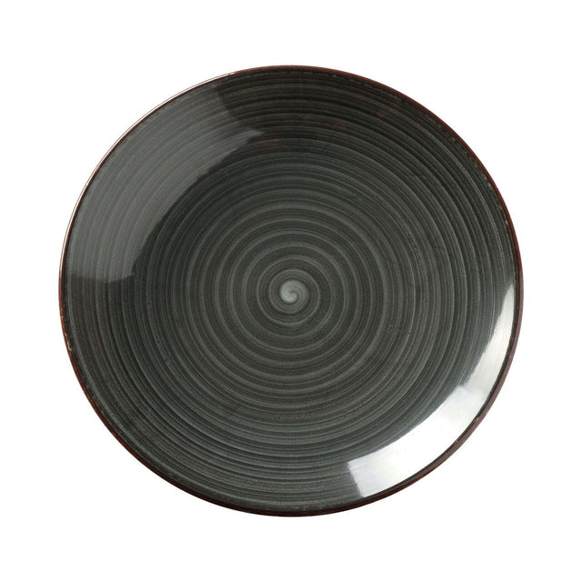 Farfurie Fine Dine, colectia Onix, dimetru 270 mm, portelan, rezistenta la temperaturi pana la 150 C