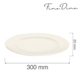 Farfurie Fine Dine, Crema 300 mm