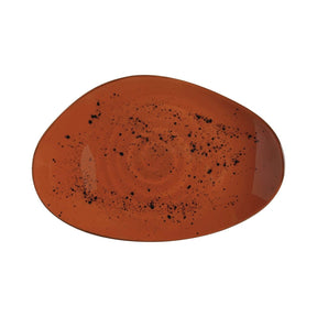 Farfurie în formă organică Dahlia 350x210 mm Fine Dine