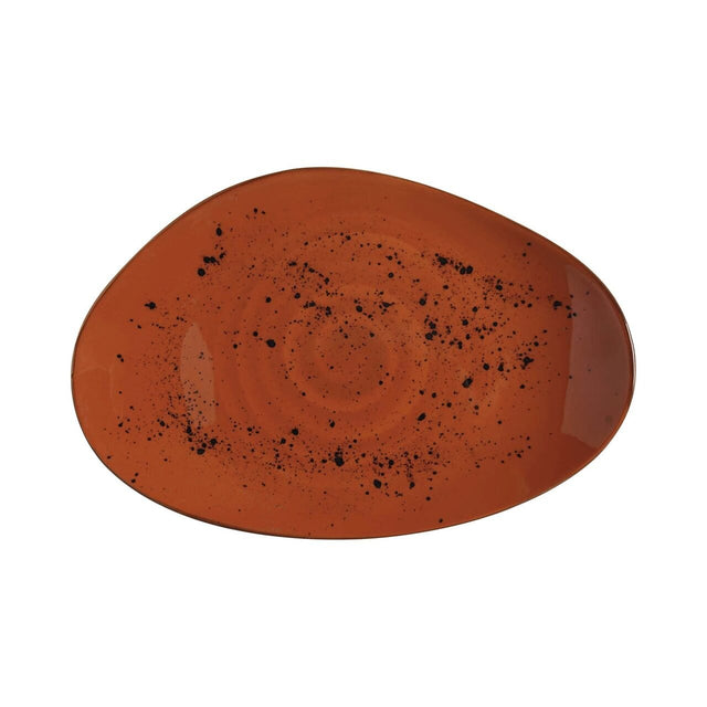 Farfurie în formă organică Dahlia 350x210 mm Fine Dine