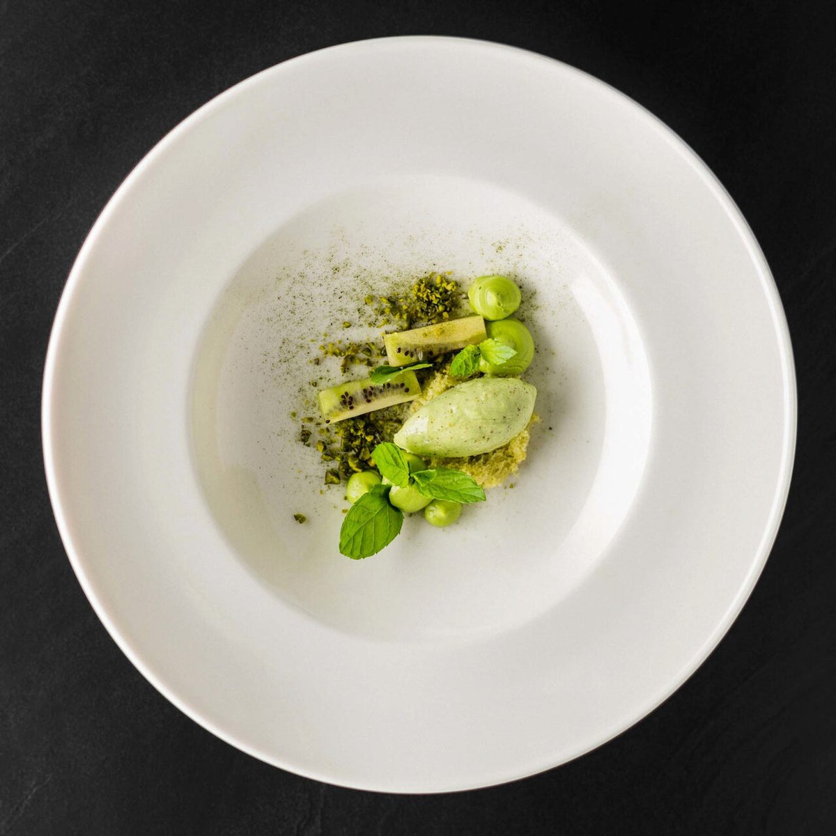 Farfurie paste Fine Dine, Crema 260 mm
