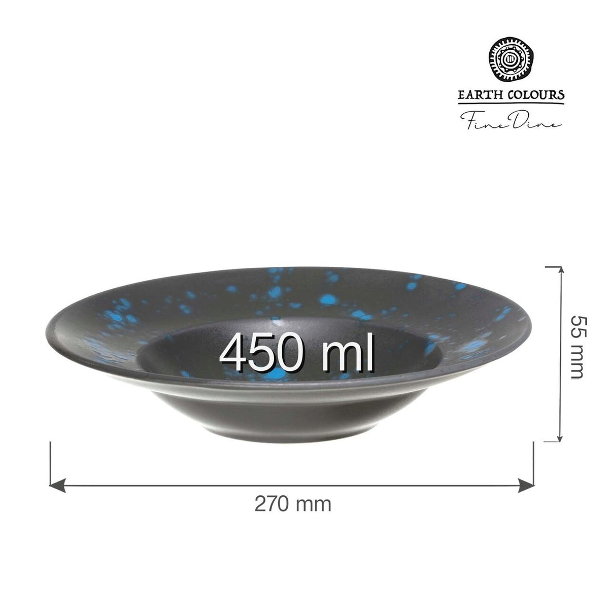 Farfurie paste Flora, 270 mm Fine Dine