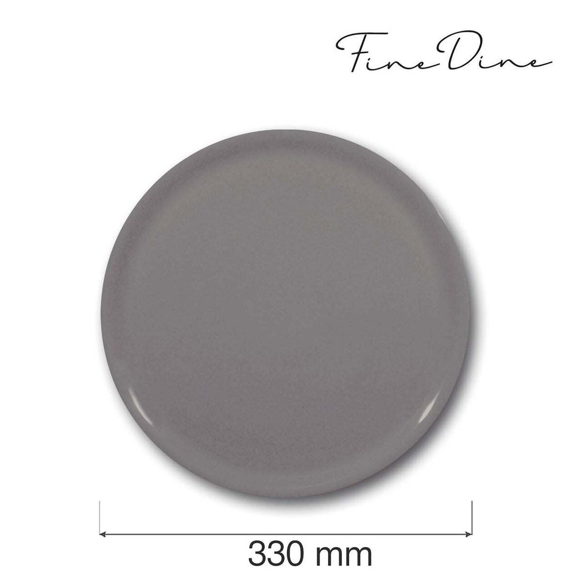 Farfurie pentru pizza speciala gri,Hendi, ø330 mm