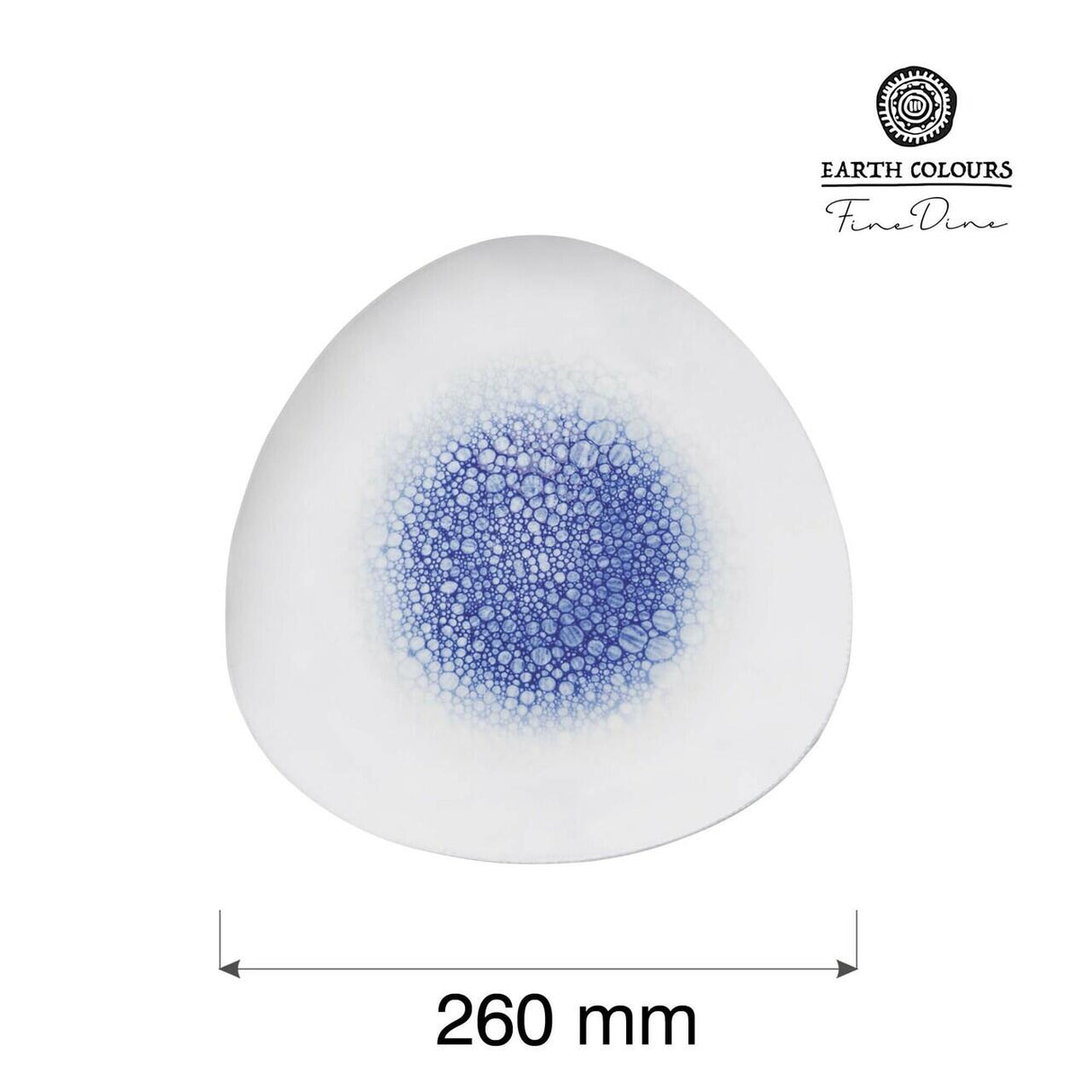 Farfurie triunghiulara  Serenity, 260 mm Fine Dine