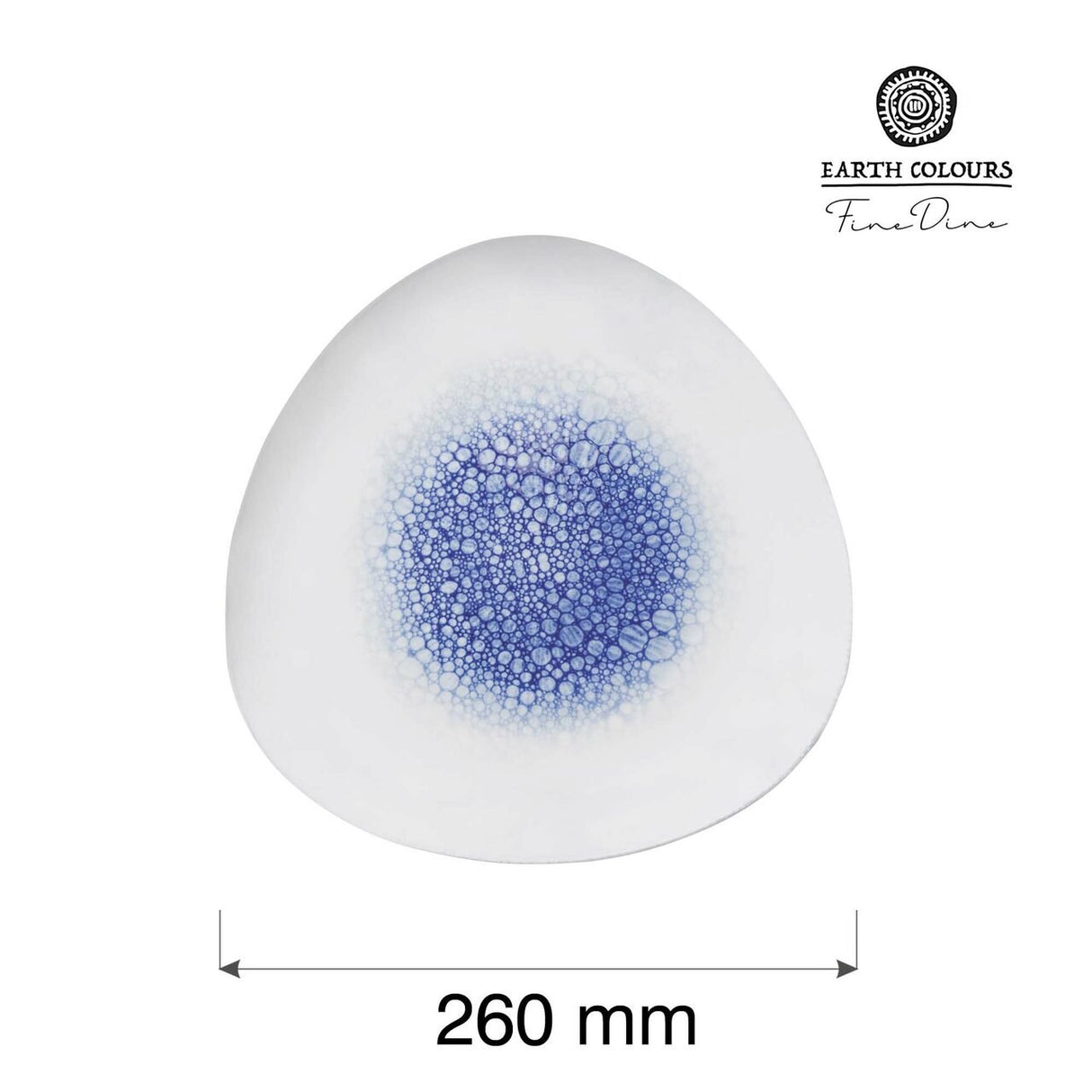 Farfurie triunghiulara  Serenity, 260 mm Fine Dine