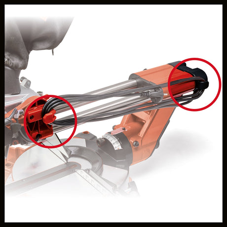 Fierastrau circular cu glisare Einhell TE - SM 2534 (1800W, 5100 1/min, latime maxima de taiere 340mm, inaltime maxima de taiere 90mm, pornire lina, inclusiv lama de Fierastrau HM Einhell - scule electrice si unelte profesionale - BricoMart