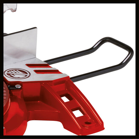 Fierastrau circular cu taiere transversala si unghiulara Einhell TC - MS 2112, max. 1.600 W, 5.000 rpm, lama de Fierastrau cu varf de carbura de inalta calitate, placa rotativa cu reglare a unghiului de 45° stanga/dreapta Einhell - scule electrice si unelte profesionale - BricoMart