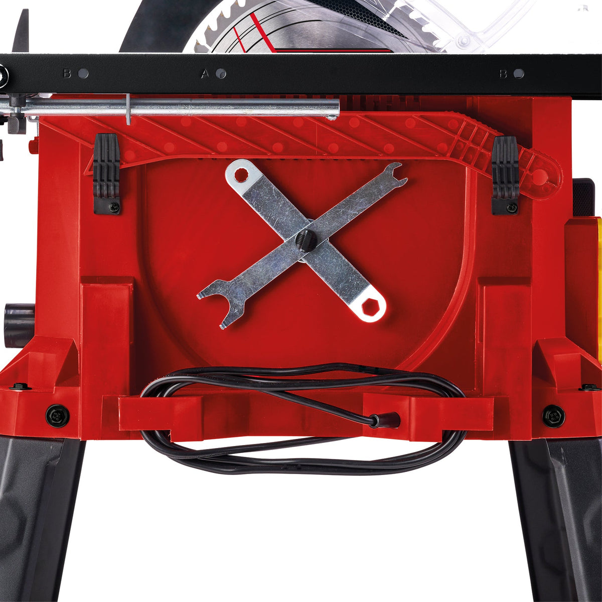 Fierastrau circular de masa Einhell TC-TS 2225 U, 2200 W, inaltime de taiere 80 mm, lama de ferastrau Ø 254 mm, extensie masa, opritor unghiular, opritor paralel, tija de impingere, cadru de baza Einhell - scule electrice si unelte profesionale - BricoMart