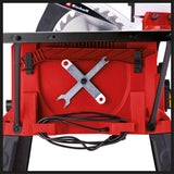 Fierastrau circular de masa Einhell TC - TS 254 U, 2200 W, inaltime de taiere 80 mm, lama de ferastrau Ø 254 mm, opritor unghiular, opritor paralel, extensie de suport, racord de aspirare a prafului Einhell - scule electrice si unelte profesionale - BricoMart