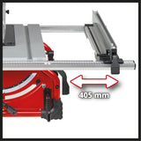 Fierastrau circular de masa Einhell TE - TS 254 T, 2000 W, pornire usoara, masa principala din aluminiu, extensie masa, ghidaj longitudinal, opritor unghiular, comutator de suprasarcina, reglare pana de despicare Einhell - scule electrice si unelte profesionale - BricoMart