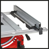 Fierastrau circular de masa Einhell TE - TS 254 T, 2000 W, pornire usoara, masa principala din aluminiu, extensie masa, ghidaj longitudinal, opritor unghiular, comutator de suprasarcina, reglare pana de despicare Einhell - scule electrice si unelte profesionale - BricoMart