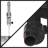 Fierastrau circular de masa Einhell TE - TS 254 T, 2000 W, pornire usoara, masa principala din aluminiu, extensie masa, ghidaj longitudinal, opritor unghiular, comutator de suprasarcina, reglare pana de despicare Einhell - scule electrice si unelte profesionale - BricoMart