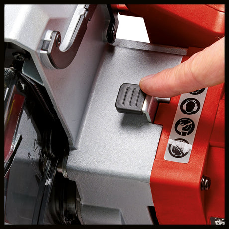 Fierastrau circular glisant Einhell TC - SM 254, 1.900 W, functie de tragere montata pe teava dubla, placa rotativa cu reglare rapida si pozitii de blocare, laser, lama de Fierastrau din carbura Einhell - scule electrice si unelte profesionale - BricoMart