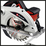Fierastrau circular manual Einhell TC - CS 1410, 1.410 W, reglare fara unelte, despicator, incl. lama de Fierastrau din carbura de 190x30 mm Ø, compatibil cu sina de ghidare Einhell Einhell - scule electrice si unelte profesionale - BricoMart