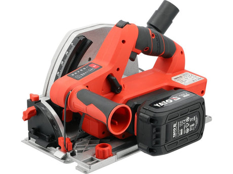 Fierastrau circular YATO YT-821701, 18 V, 1 x 4 Ah, ghidaj - imagine 2