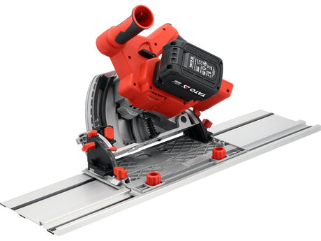 Fierastrau circular YATO YT-821701, 18 V, 1 x 4 Ah, ghidaj - imagine 8