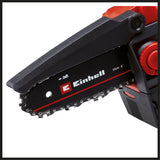 Fierastrau cu lant fara cablu Einhell GE - PS 18/15 Li BL - Solo Power X - Change (18V, motor fara perii, lungime de taiere 12.5 cm, inlocuirea lamei si a lantului fara unelte, fara acumulator). Einhell - scule electrice si unelte profesionale - BricoMart