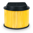Filtru plisat Original Einhell cu capac cu surub (accesoriu pentru aspiratoarele umede si uscate, Ø 150 mm, compatibil cu aspiratoarele umede si uscate Einhell, filtreaza praful si protejeaza motorul) Einhell - scule electrice si unelte profesionale - BricoMart