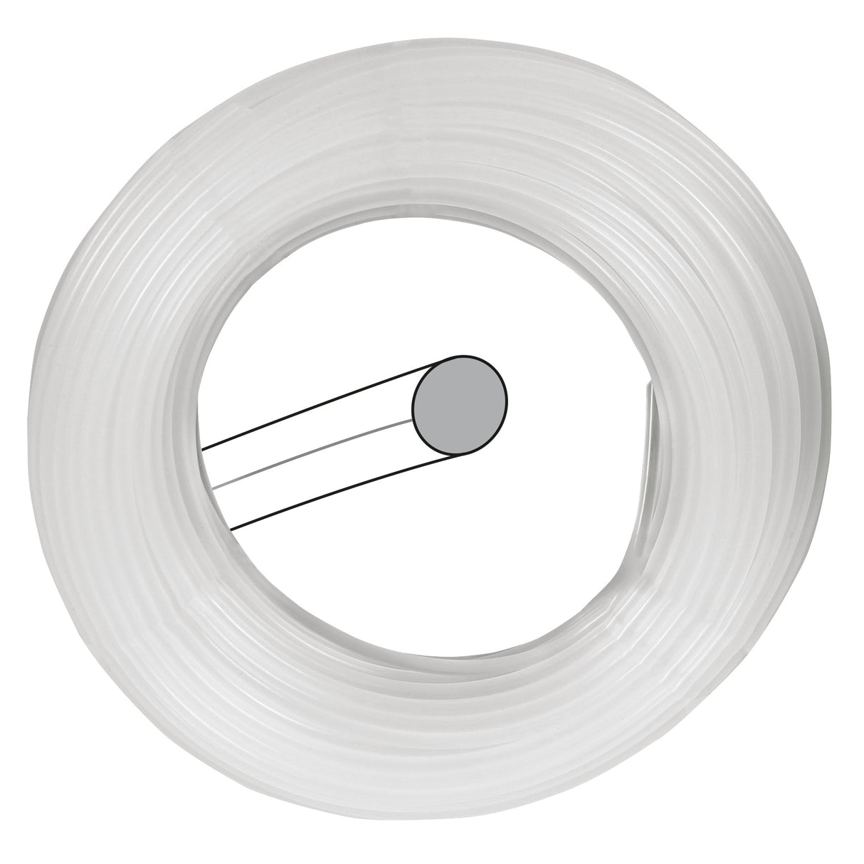 Fir de schimb original Einhell Basic Line 2.0 pentru masini de tuns iarba si motocoase, fir rotund, grosime 2,0 mm, lungime 15 m, universal, usor de infasurat Einhell - scule electrice si unelte profesionale - BricoMart