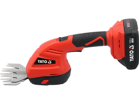 Foarfeca pentru iarba si gard viu YATO YT-828357, 18 V - imagine 5