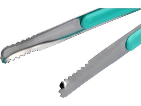 FOOD TONG FOR AIR FRYERS, TURQUOISE Lund 67589 - 220 mm, ergonomic, rezistent, inox Lund - scule electrice si unelte profesionale - BricoMart