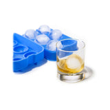 Forma din silicon durabil pentru cuburi de gheata tip bila, Hendi, 18x12.5x(H)5 cm, potrivita si pentru uz profesional