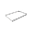 Forma dreptunghiulara din inox pentru patiserie si cofetarie, grosime 1.5 mm, Hendi, 585x385x(H)50mm