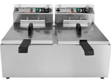FRITEUZA 2X12L Yato YG - 04624 - Prajitoarele adanci, 2x11, 5L, 17L Yato - scule electrice si unelte profesionale - BricoMart