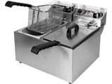 FRITEUZA 2X8L Yato YG - 04621 - Prajitoarele adanci, 3,2L, 5L, 2,0kW Yato - scule electrice si unelte profesionale - BricoMart